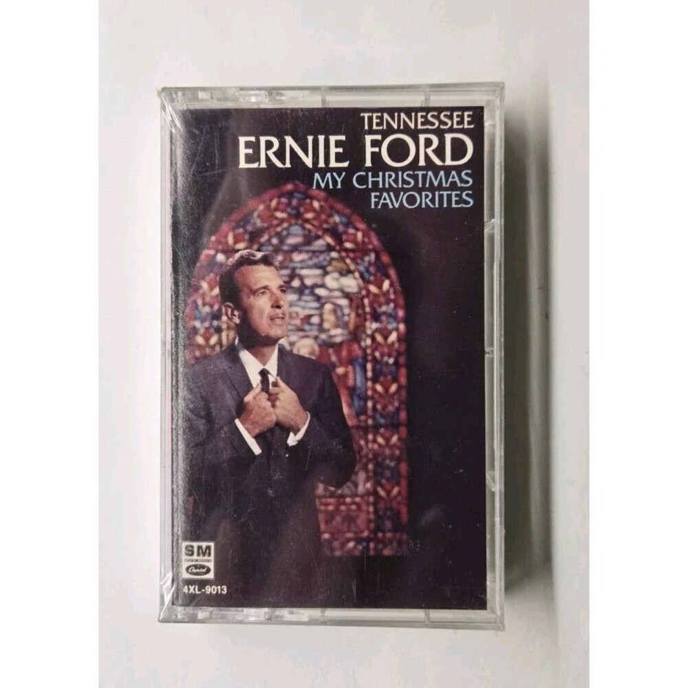 Tennessee Ernie Ford My Christmas Favorites Cassette Tape 1984 4XL-9013
